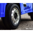elektromos összkerék meghajtású Mercedes Actros kamion gyerekeknek kék