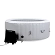 Kép 2/9 - felfújható mobil jacuzzi relaxspa szürke színben