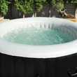 Kép 5/11 - felfújható mobil jacuzzi relaxspa fekete-fehér színben 4 személyes