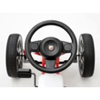 Kép 9/11 - ABARTH eredeti liszenszes pedálos gokart 8 éves korig piros