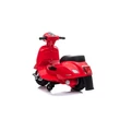 Kép 3/8 - VESPA GTS mini elektromos gyermek motor bőrülés és segédkerekek piros