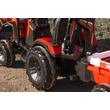 Kép 8/14 - 12 voltos elektromos germek traktor markololapattal utanfutoval piros színben