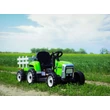 Kép 5/7 - elektromos traktor gyerekeknek utanfutoval es taviranyitoval zold