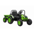 Kép 7/12 - MEGA elektromos traktor gyerekeknek utanfutoval es taviranyitoval zold