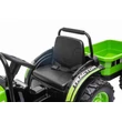 Kép 7/11 - MEGA elektromos traktor gyerekeknek utanfutoval es taviranyitoval zold