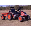 Kép 2/11 - MEGA elektromos traktor gyerekeknek utanfutoval es taviranyitoval zold