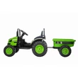 Kép 1/12 - MEGA elektromos 12 voltos traktor utánfutóval