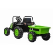 Kép 6/12 - MEGA elektromos traktor gyerekeknek utanfutoval es taviranyitoval zold