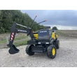 Kép 14/17 - 12 voltos elektromos gyermek traktor és kotrógép markoló lapáttal piros színben