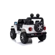 Kép 3/14 - jeep wrangler rubicon elektromos gyerek kisautó kétszemélyes gumi kerékkel és bőrüléssel