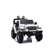 Kép 6/14 - jeep wrangler rubicon elektromos gyerek kisautó kétszemélyes gumi kerékkel és bőrüléssel