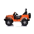 Kép 2/9 - jeep wrangler rubicon elektromos gyerek kisautó kétszemélyes gumi kerékkel és bőrüléssel