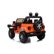 Kép 8/9 - jeep wrangler rubicon elektromos gyerek kisautó kétszemélyes gumi kerékkel és bőrüléssel