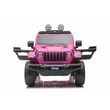 Kép 6/11 - jeep wrangler rubicon elektromos gyerek kisautó kétszemélyes gumi kerékkel és bőrüléssel