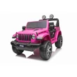Kép 10/11 - jeep wrangler rubicon elektromos gyerek kisautó kétszemélyes gumi kerékkel és bőrüléssel
