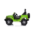 Kép 2/11 - jeep wrangler rubicon elektromos gyerek kisautó kétszemélyes gumi kerékkel és bőrüléssel