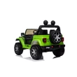 Kép 3/11 - jeep wrangler rubicon elektromos gyerek kisautó kétszemélyes gumi kerékkel és bőrüléssel