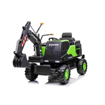 12 voltos elektromos gyermek traktor és kotrógép markoló lapáttal zöld színben 12 voltos elektromos gyermek traktor és kotrógép markoló lapáttal zöld színben