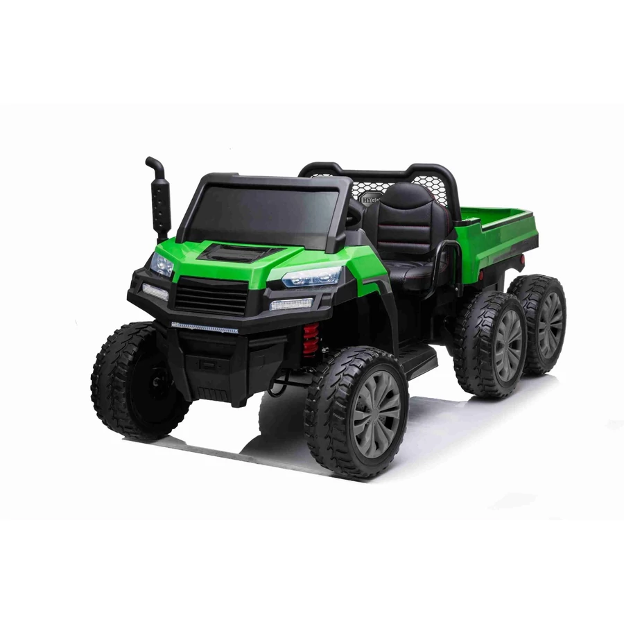 FARM 6x6 elektromos traktor billenthető platóval 12V