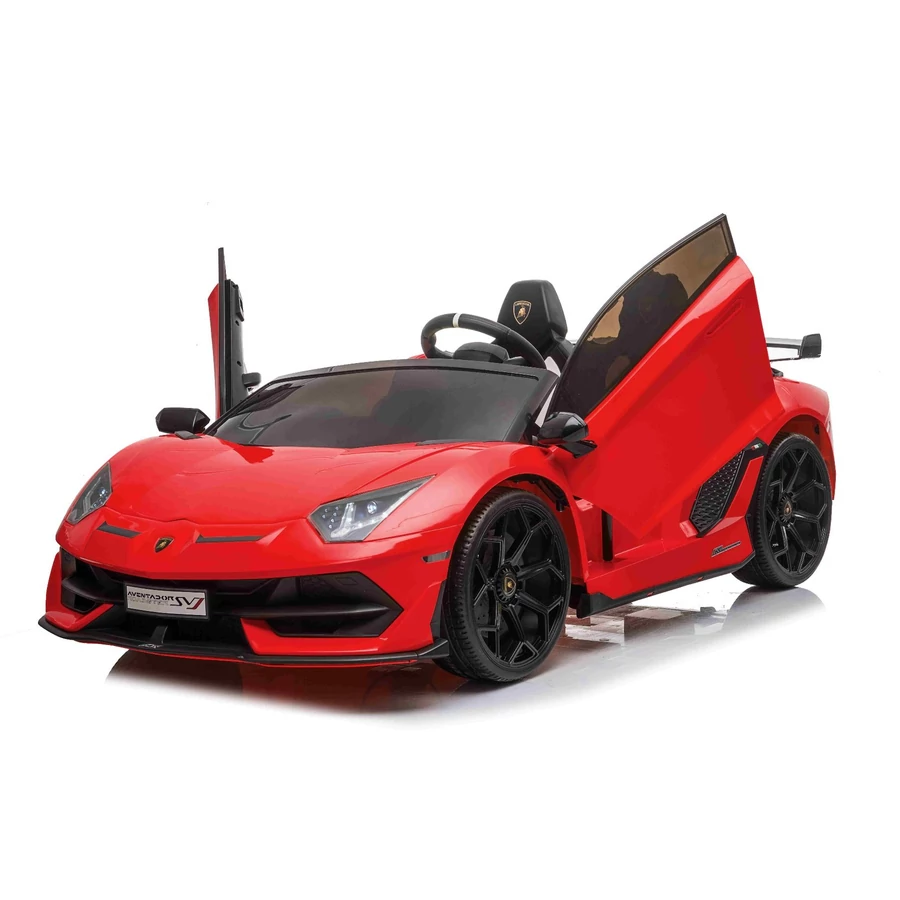2 szemelyes elektromos kisautó gyerekeknek LAMBORGHINI Aventador 12 Volt