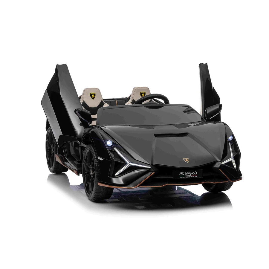 2 személyes elektromos kisautó gyerekeknek LAMBORGHINI Sian 4x4 12 Volt