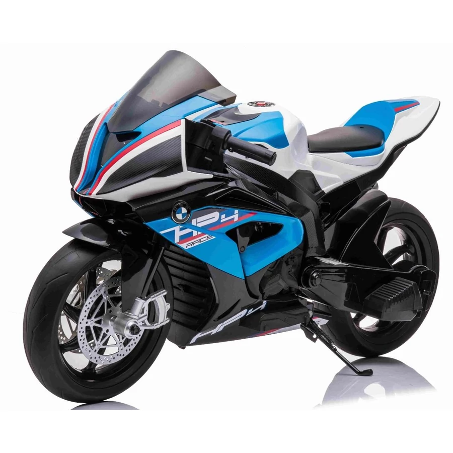 BMW HP4 RACE elektromos kismotor gyerekeknek kék színben eredeti BMW licenc