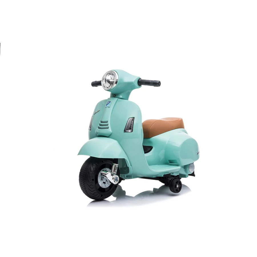 VESPA GTS mini elektromos gyermek motor bőrülés és segédkerekek