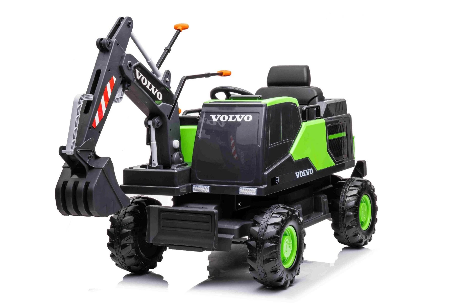 VOLVO EXCAVATOR elektromos traktor és kotrógép markoló lapáttal