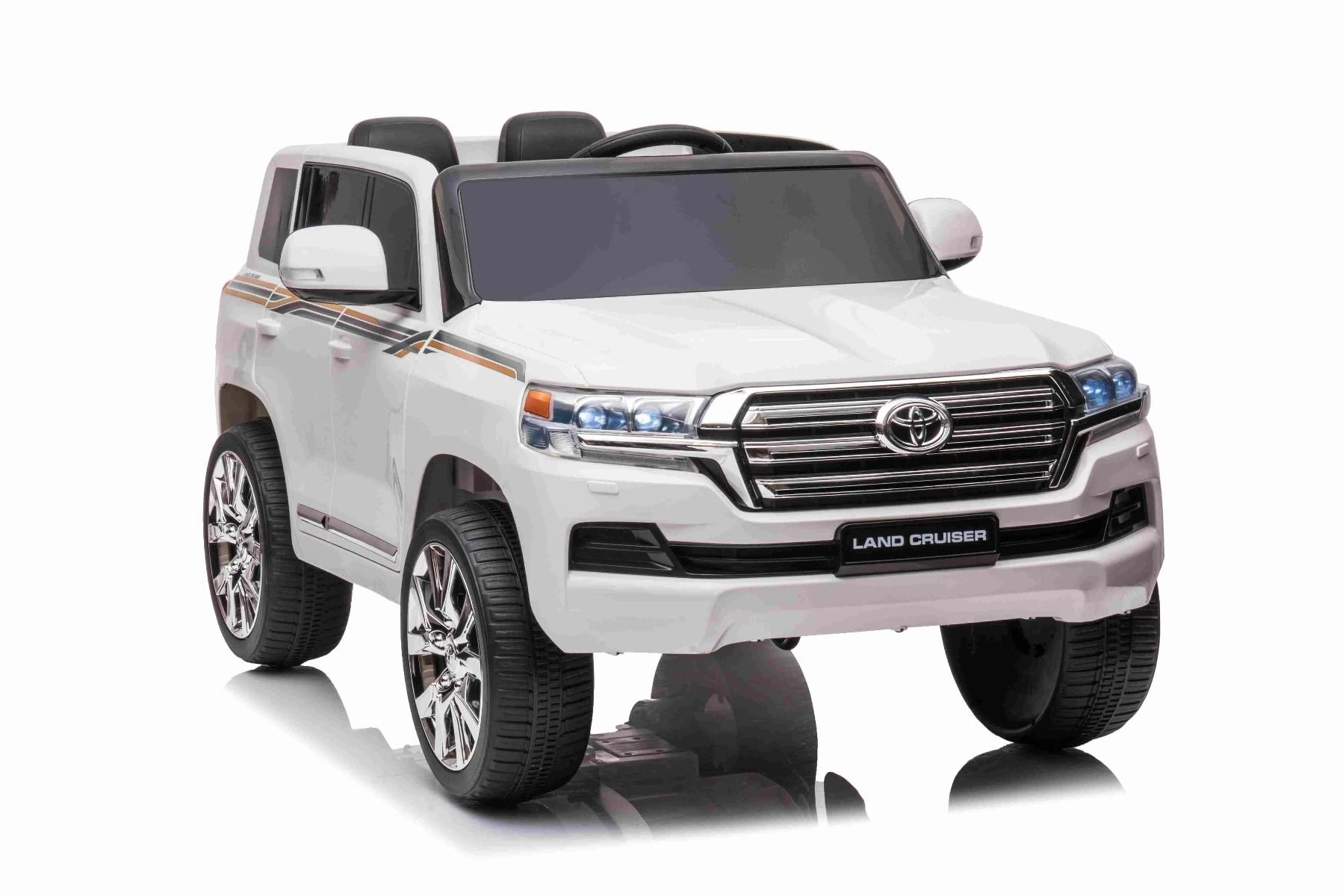 Elektromos kisautó TOYOTA Land Cruiser 12V 2.4 GHZ eredeti licenc