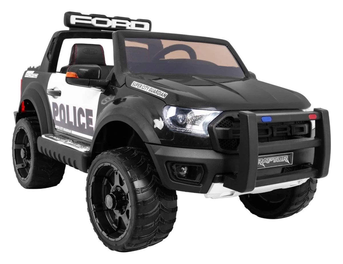 Ford Ranger Raptor POLICE elektromos 2 személyes kisautó 2.4 GHZ eredeti Ford licenc