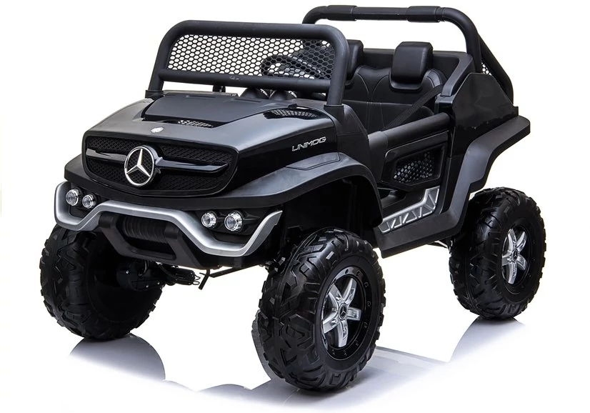 Mercedes Benz Unimog XXL 4x4 elektromos 2 személyes kisautó 2.4 GHZ eredeti Mercedes licenc