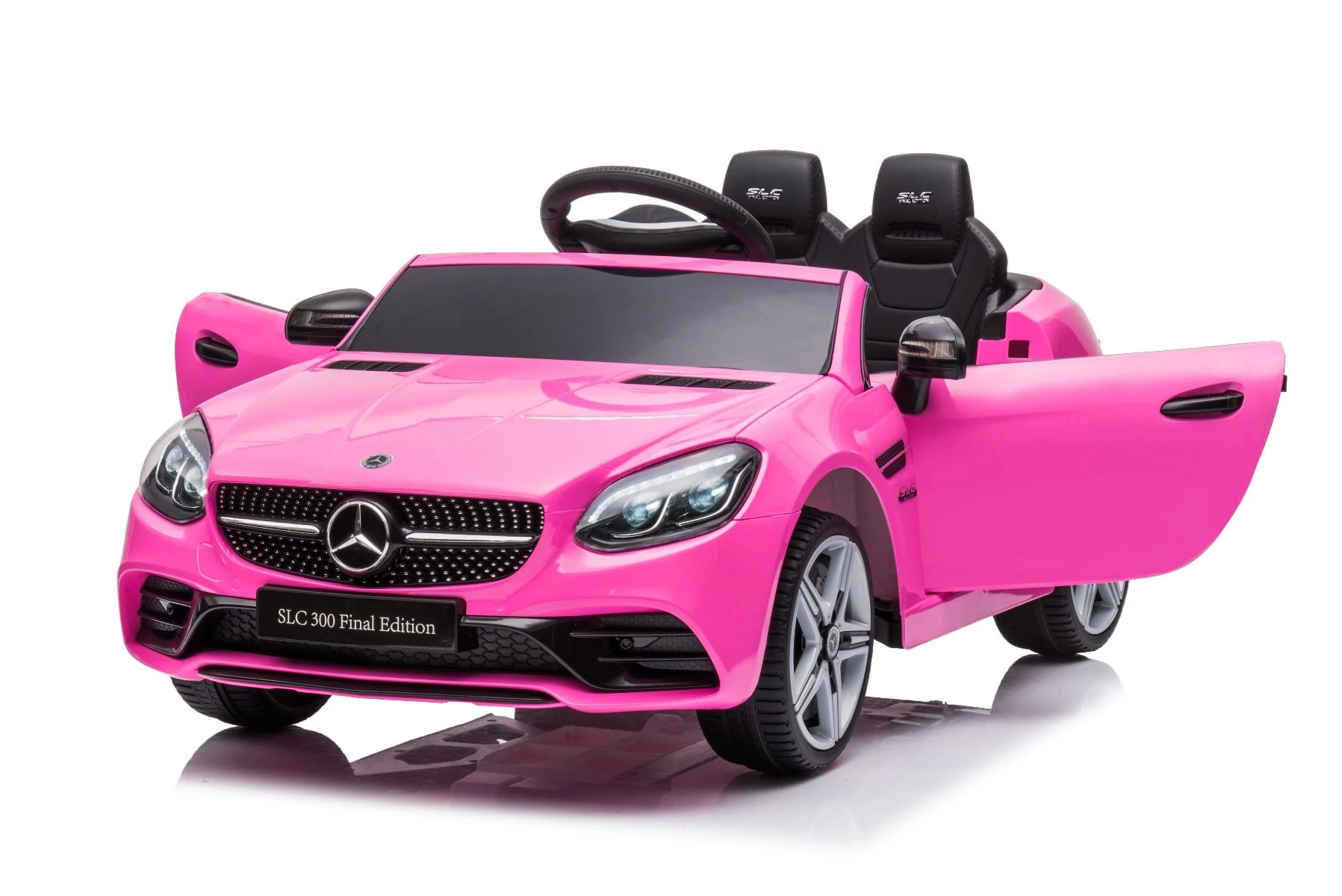 Mercedes Benz AMG SLC 300 elektromos kisautó 2.4 eredeti Mercedes licenc PINK