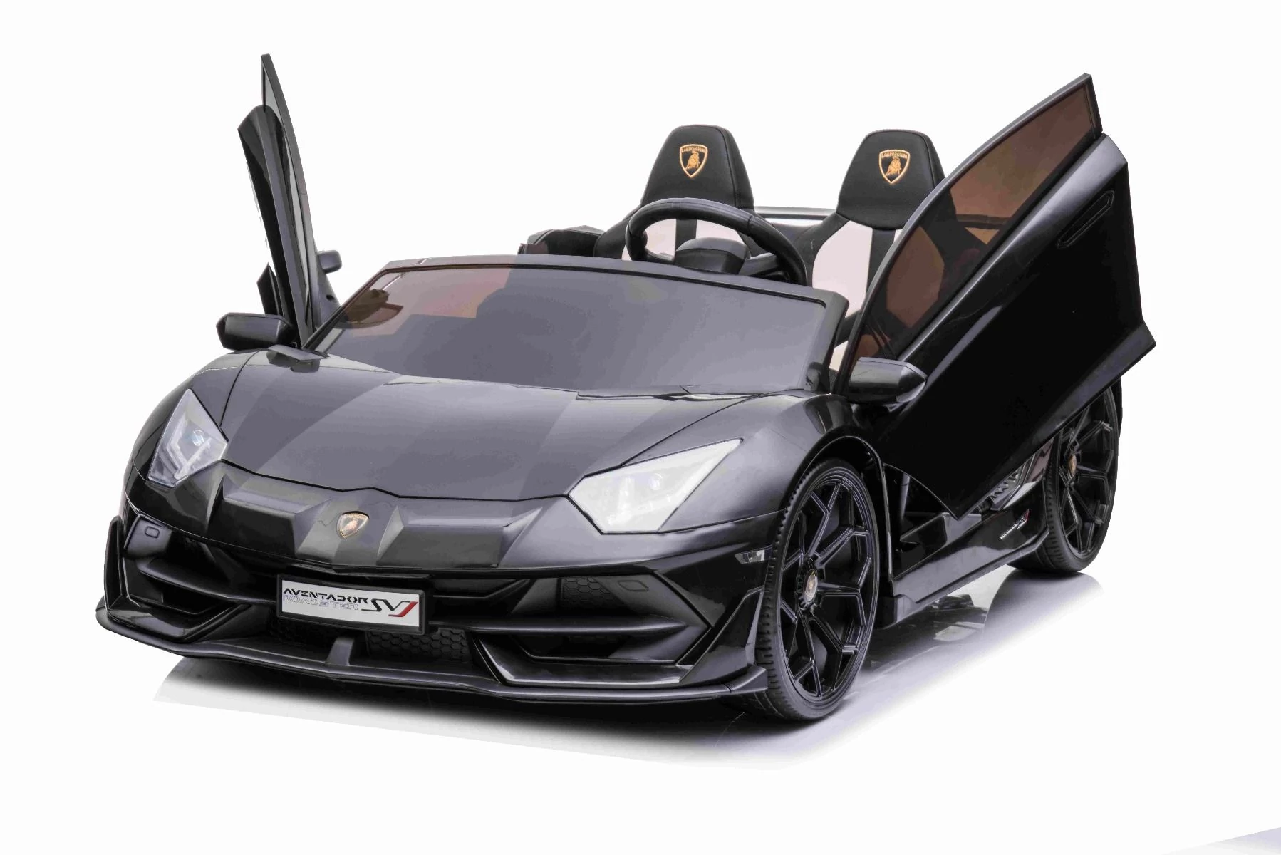 LAMBORGHINI Aventador 24 Volt elektromos 2 személyes kisautó LCD 2.4 GHZ