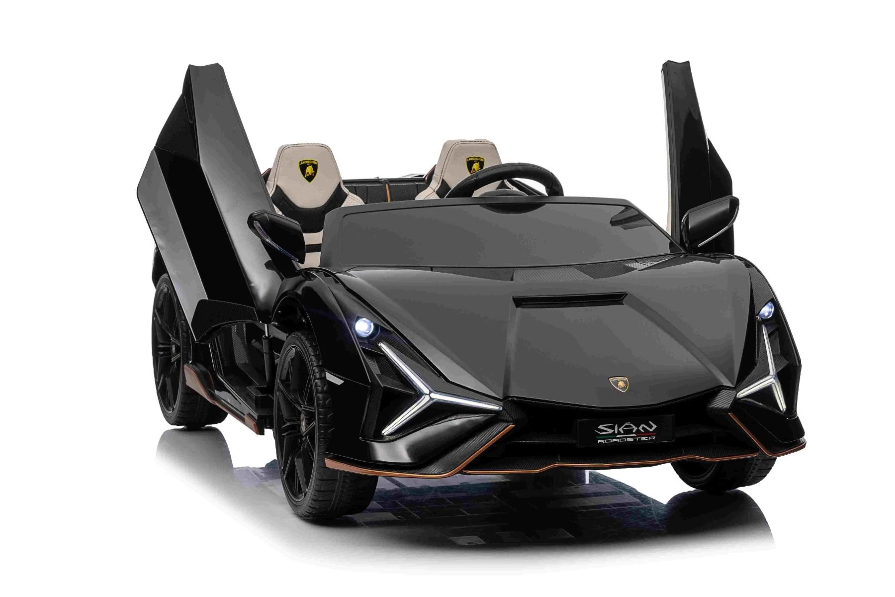 LAMBORGHINI Sian 4x4 12 Volt elektromos 2 személyes kisautó 2.4 GHZ