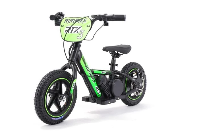 RIRIBIKE elektormos futóbicikli zöld 12