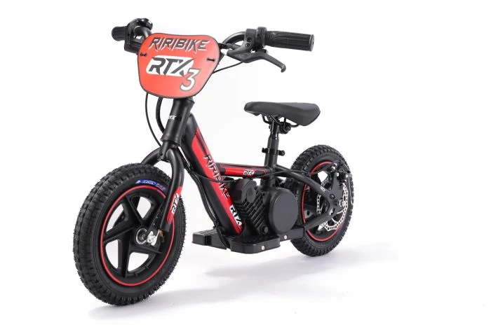 RIRIBIKE elektormos futóbicikli piros 12