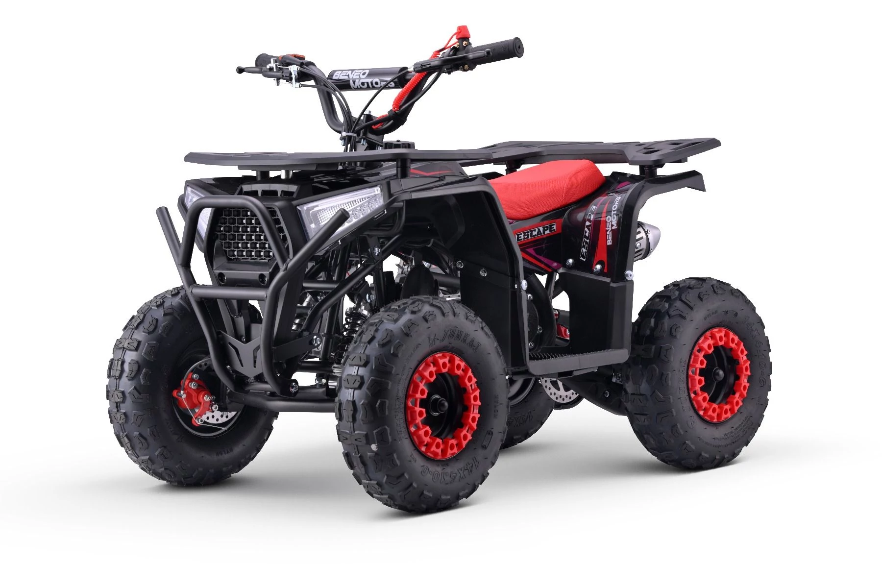Escape benzines gyerek quad, piros, 49cm3
