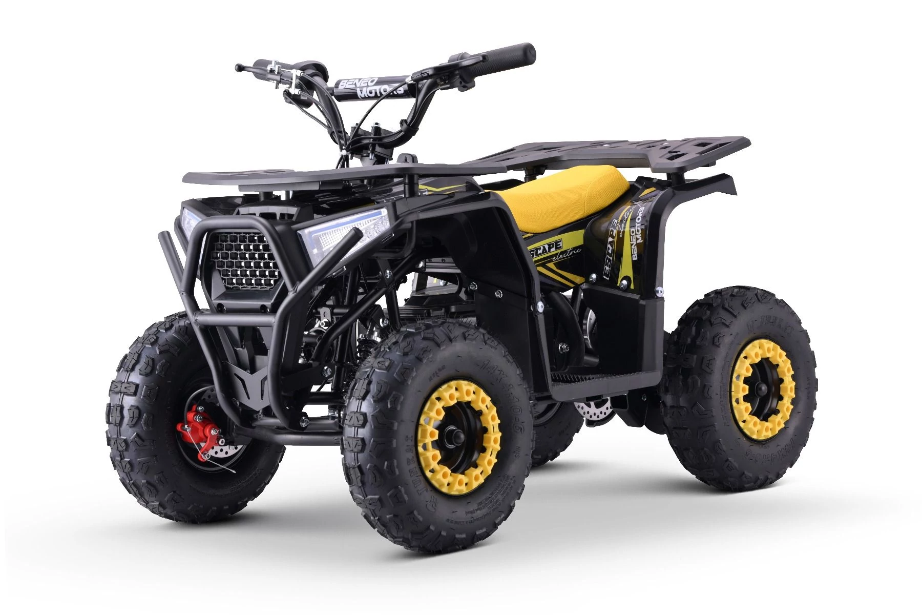 Escape elektromos gyerek quad, sárga, 800W