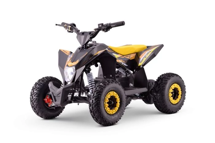 Spider elektromos gyerek quad, sárga, 1000W