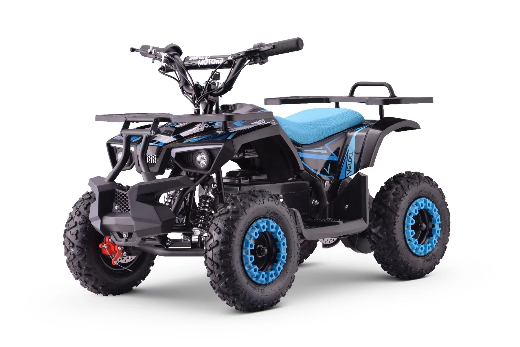 Veloci elektromos gyerek quad, kék, 800W