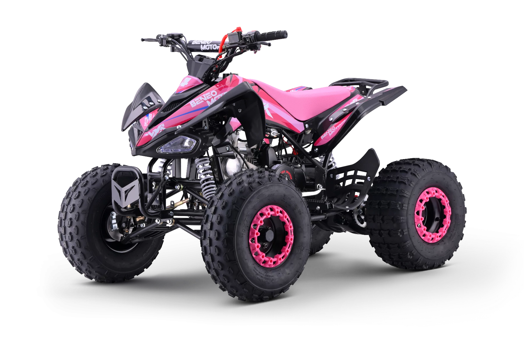 ZXT benzines gyerek quad, rózsaszín, 125cm3