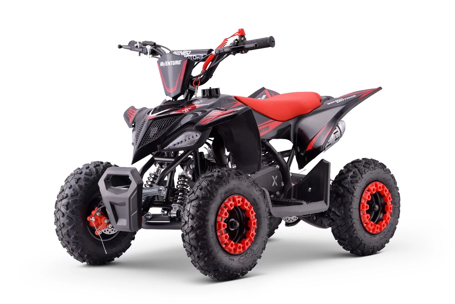 Adventure benzines gyerek quad, piros, 49cm3
