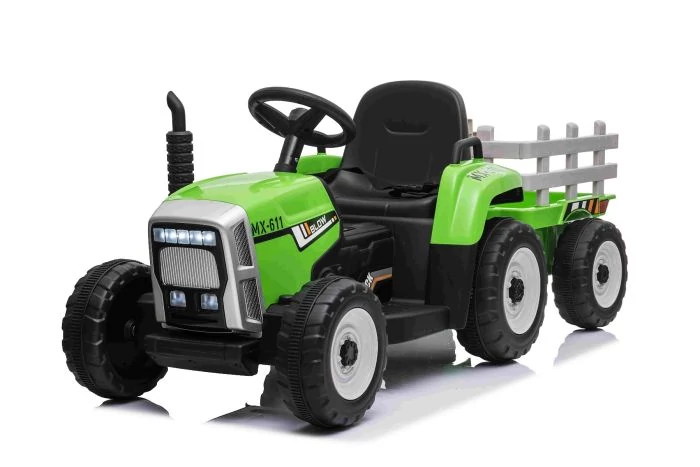 Joker elektromos traktor utánfutóval