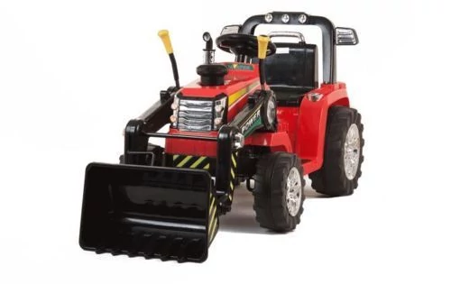 Greenfield elektromos traktor markoló lapáttal