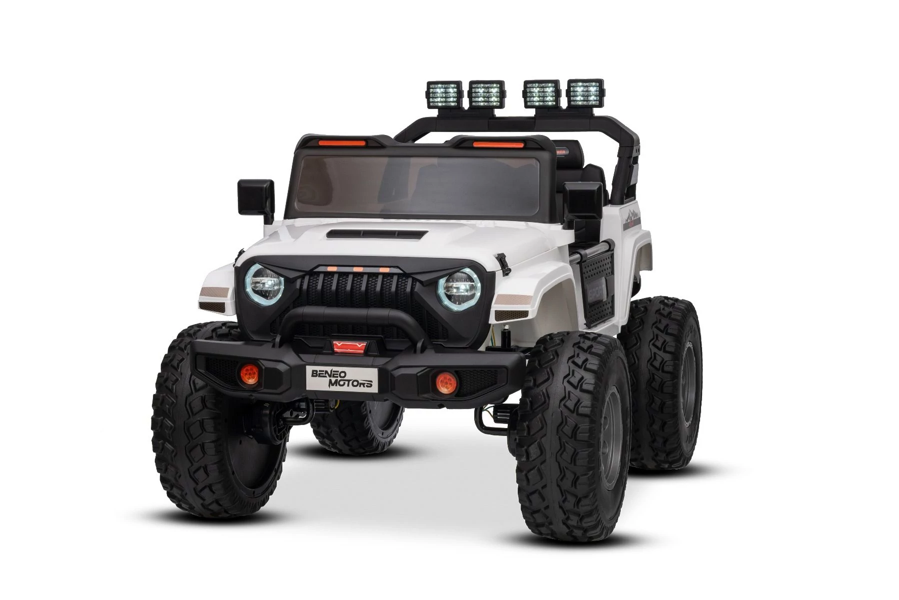 OFFRIDE 4x4 2 személyes elektromos kisautó LI-akku fehér