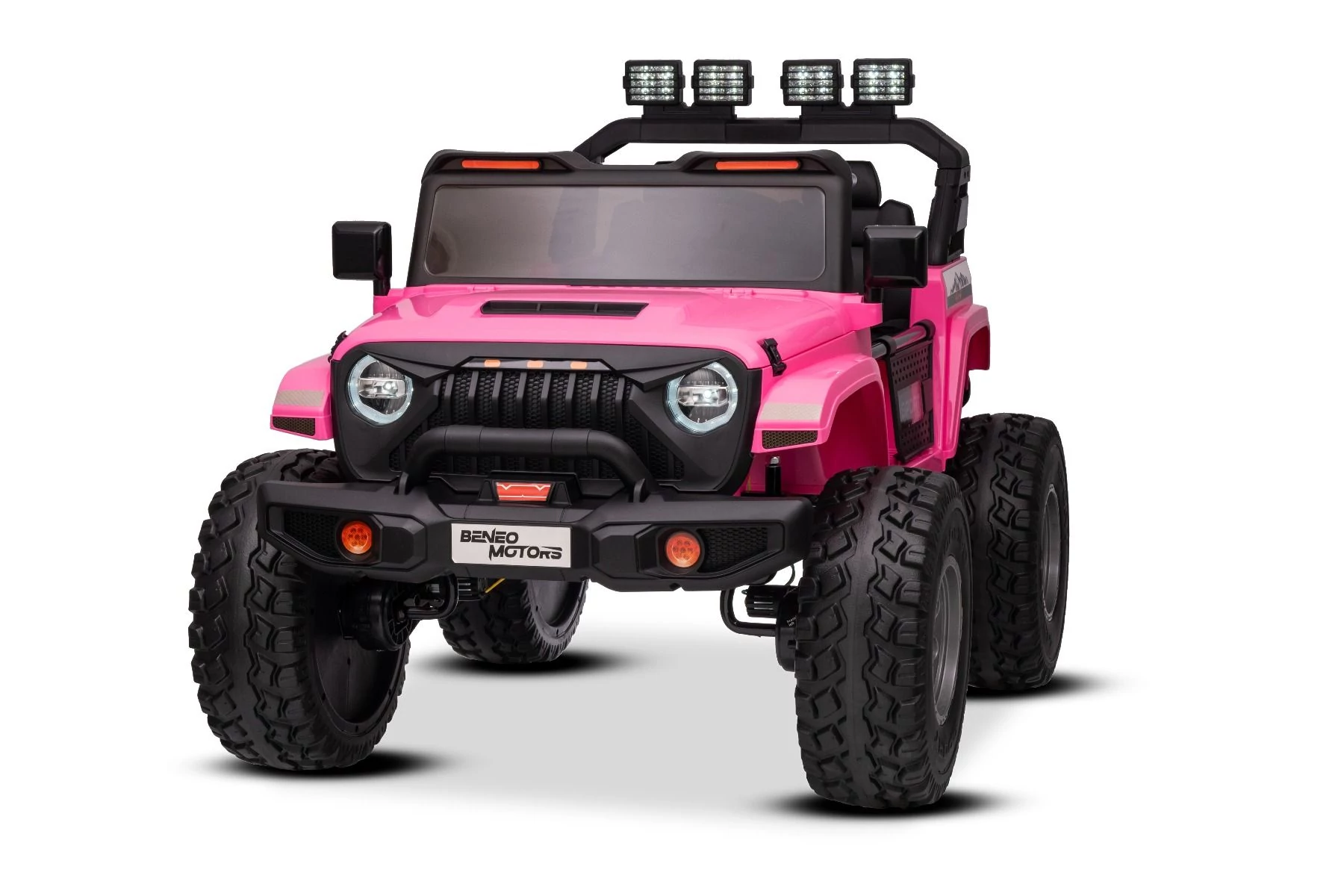 OFFRIDE 4x4 2 személyes elektromos kisautó LI-akku rózsaszín