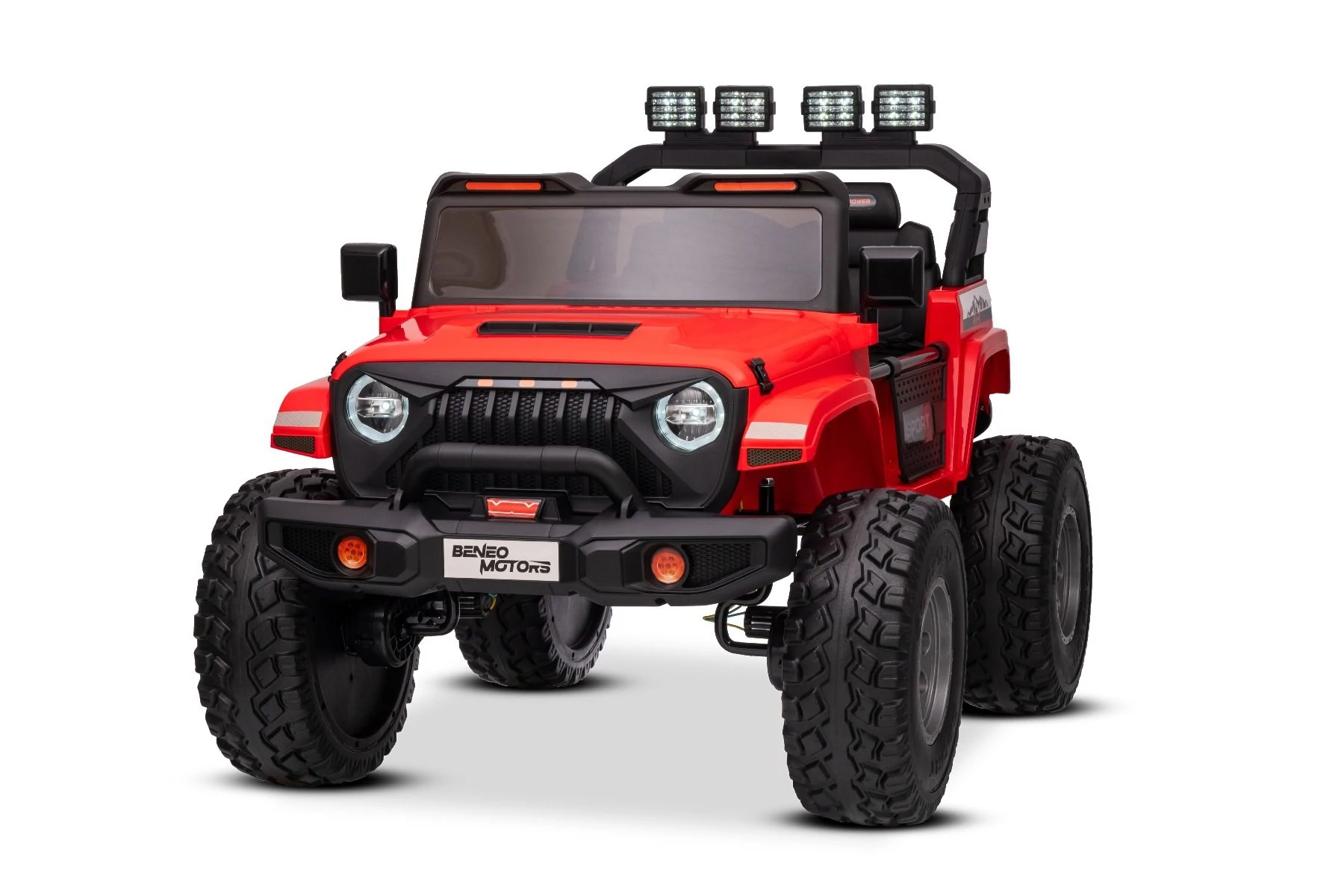 OFFRIDE 4x4 2 személyes elektromos kisautó LI-akku piros