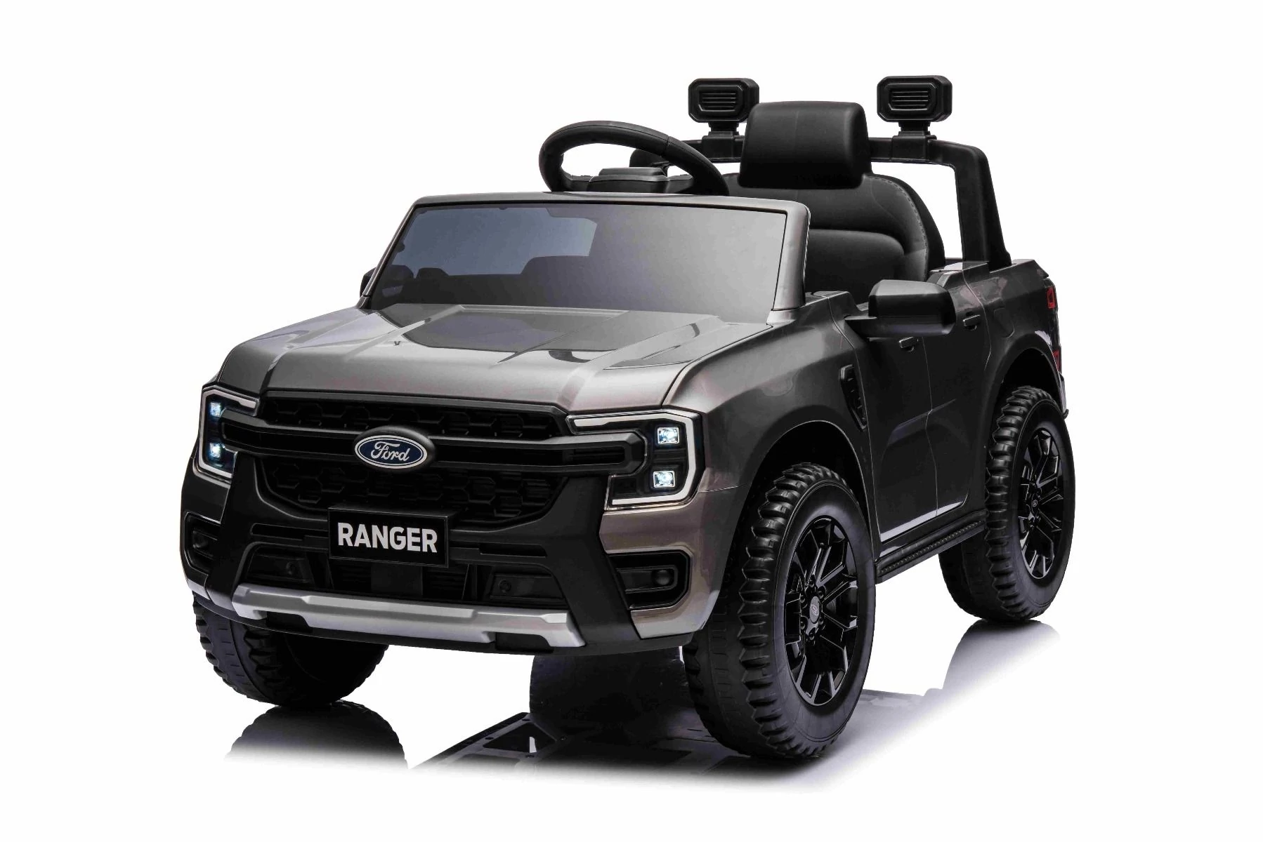 Ford Ranger szürke elektromos 1 személyes kisautó LI akku eredeti Ford licenc