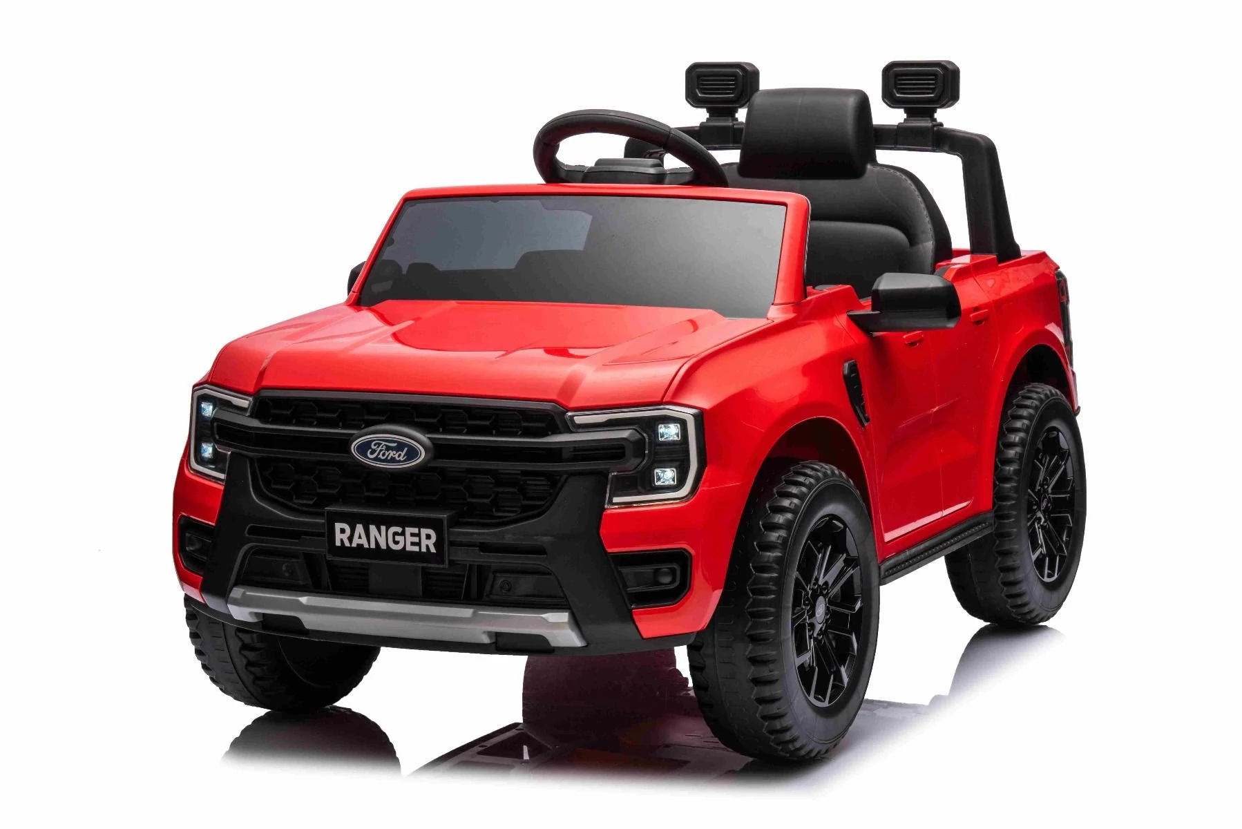 Ford Ranger piros elektromos 1 személyes kisautó eredeti Ford licenc